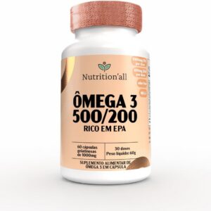 NUTRITIONALL - OMEGA 3 500/200 (60 CAPSULAS)