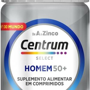 51graPQLi-L._AC_SL1200_.jpg Centrum NOVO Homem 50 Mais Multivitaminico, com Vitamina D, Vitamina B12, Calcio e Magnesio, 30 Comprimidos-radardasaude