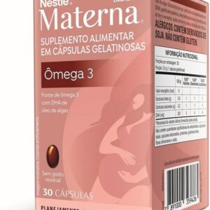 61AVMh6eTL._AC_SL1000_.jpg Suplemento alimentar em cápsulas Materna Ômega-3 30 unidades