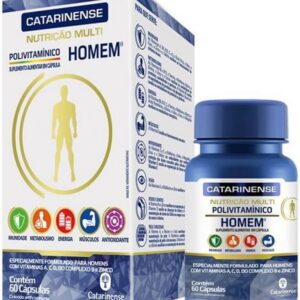 Polivitamínico Homem Cat Multi 60 cps-radardasaude