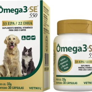 VETNIL Ômega 3 Se 550 Vetnil