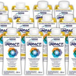 61gmsYpfmjL._AC_SL1000_.jpg Impact Imunonutrição, Suplemento Impact Kit com 12 (Sabor Banana)