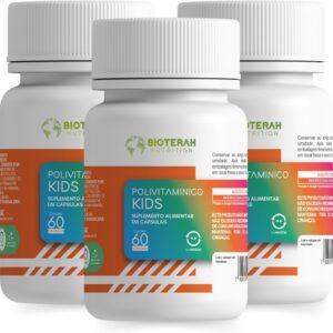 Polivitamínico Kids 180CAPS BIOTERAH - Suplemento Infantil Completo Vitaminas e Minerais Suporte Nutricional-radardasaude