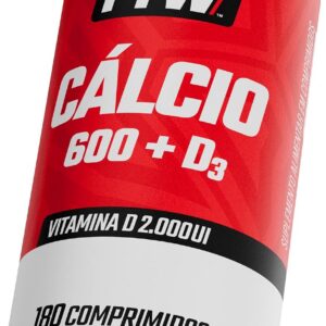 714tg9d5P6L._AC_SL1500_.jpg FTW Cálcio 600 + Vitamina D3 em Cápsulas, Suplemento Alimentar para Complementação de Cálcio e Vitamina D, Sem Glúten – 180 Cápsulas-radardasaude