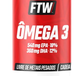 Ômega 3 MEG-3 1000mg - 90 Cápsulas - FTW, Fitoway