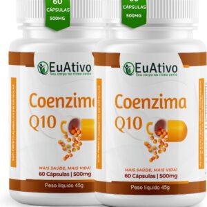 71tMULdZgzL._AC_SL1500_.jpg Coenzima Q10 02 unidades 500mg 60 Cápsulas Euativo-radardasaude