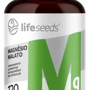 51J-fnvmvvL._AC_SL1254_.jpg Magnésio Malato 350mg - Alta Concentração - 120 Cápsulas