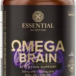 Ômega Brain Essential Nutrition 60 Cápsulas