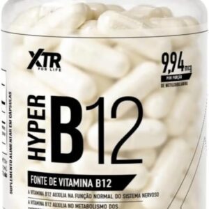 51p1LF7AucL._AC_SL1000_.jpg XTR For Life Hyper B12 Metilcobalamina 9,94 mcg 60 Cápsulas Vitamina Suplemento Alimentar-radardasaude