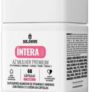 Multivitamínico AZ Mulher Premium 60 caps Softgel Íntera Energia Imunidade - Soldiers-radardasaude