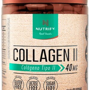 71Id16IireL._AC_SL1500_.jpg Nutrify - Colágeno Tipo 2-60 Cápsulas-radardasaude