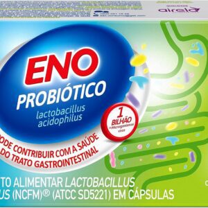 810uojfk89L._AC_SL1500_.jpg Eno Probiótico Suplemento Alimentar Diário, 10 Cápsulas